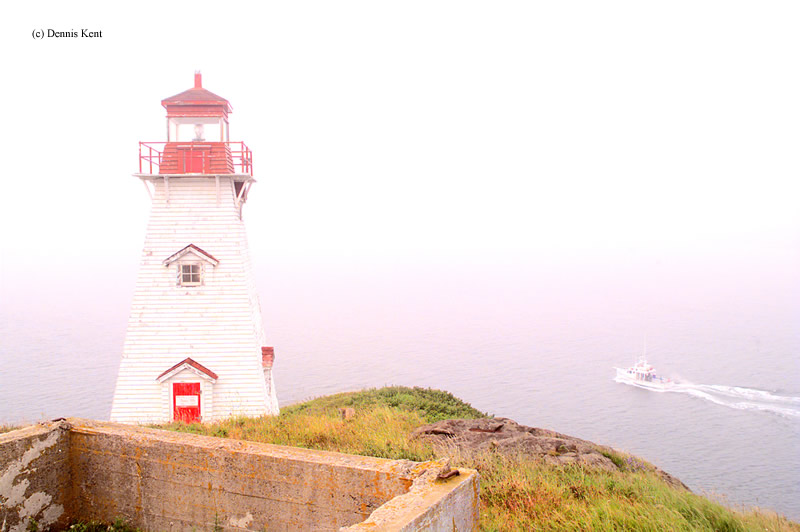 Photo of the Boars Head Lighthouse.
