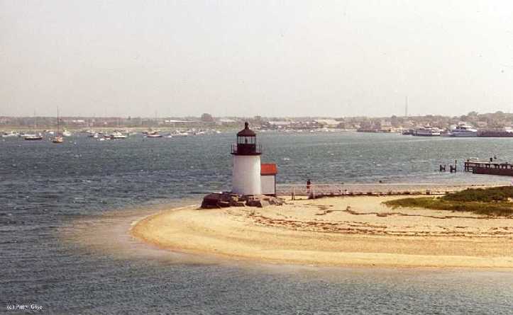 MA "Brant Point Lighthouse" Photo 2000s Nantucket 