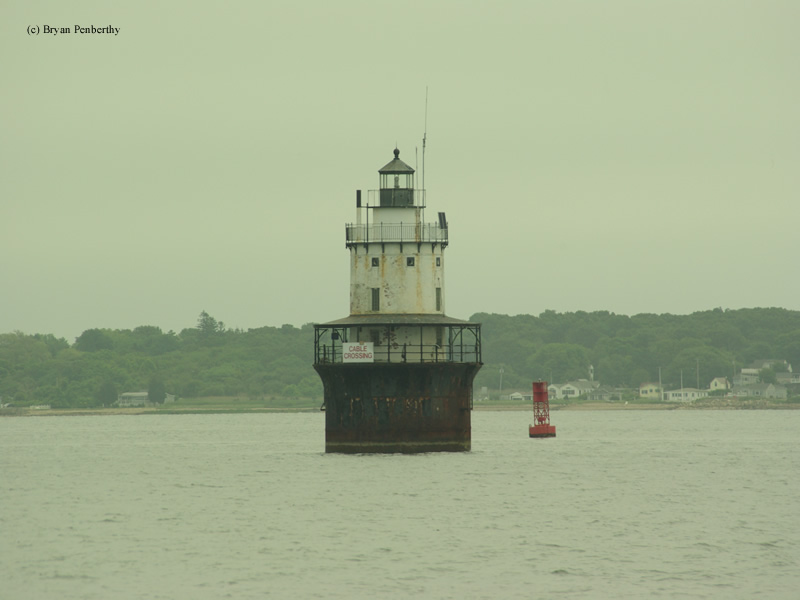 Photo of the Butler Flats Lighthouse.