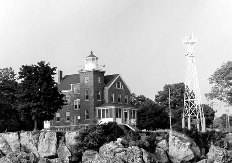 U.S. Coast Guard Archive Photo of the South Bass Island Lighthouse