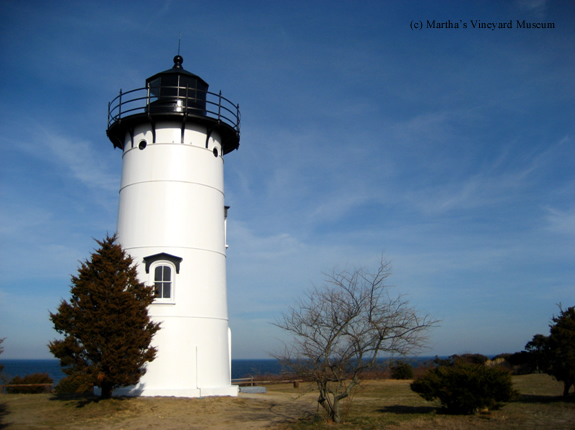 Photo of the East Chop Lighthouse.