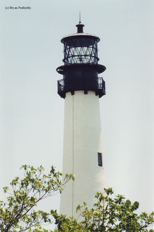 Photo of the Cape Florida Lighthouse.