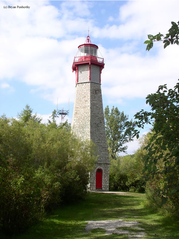 Photo of the Gibraltar Point Lighthouse.