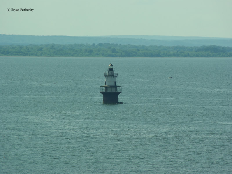 Photo of the Hog Island Shoal Lighthouse.
