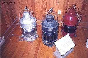 PRE MOVE: Lanterns from the museum.