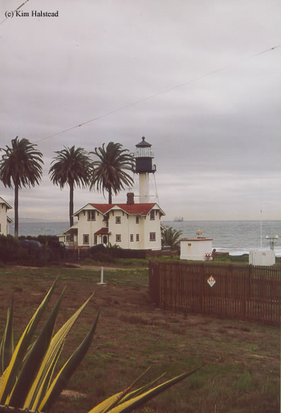 Photo of the New Point Loma Lighthouse.