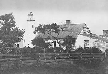 1858 Sodus Bay Lighthouse photo from National Archives