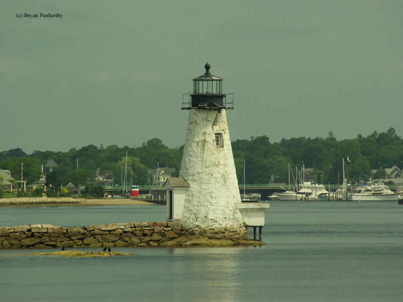 Photo of the Palmer Island Lighthouse.