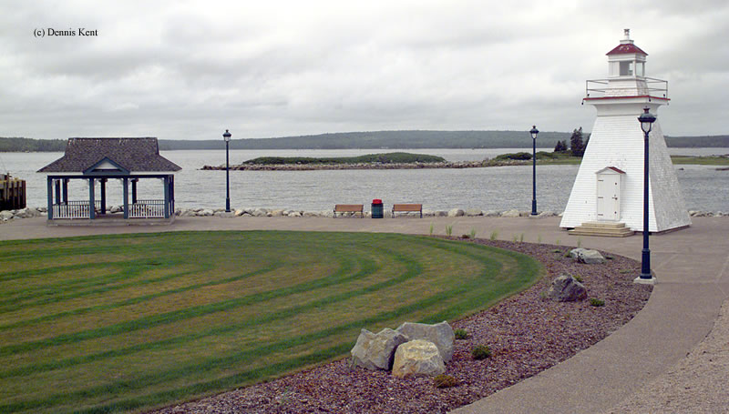 Photo of the Port Medway Lighthouse.