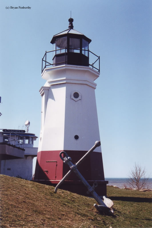 Photo of the Vermilion Lighthouse.