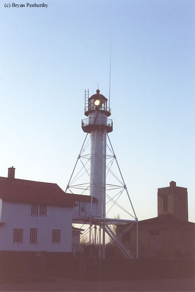 Photo of the Whitefish Point Lighthouse.