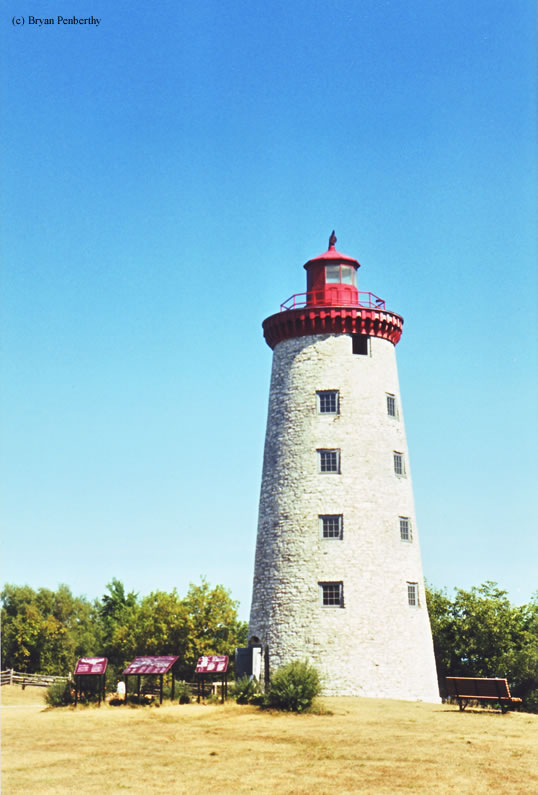 Photo of the Windmill Point Lighthouse.