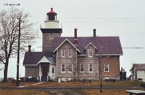 Backside of the lighthouse / keeper