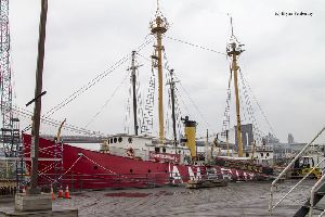 Ambrose Lightship at the South Street Seaport Museum.