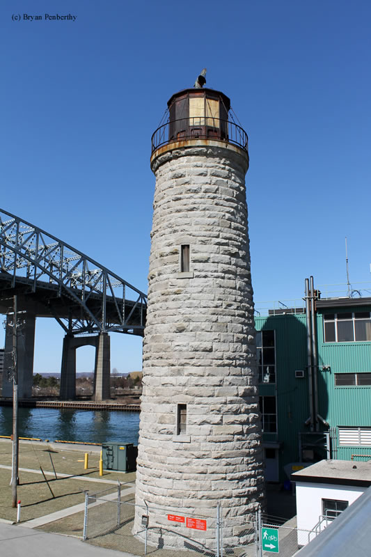 Photo of the Burlington Canal Lighthouse.