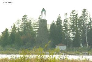 Beautiful close up photo of the lighthouse.