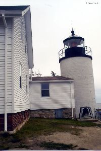 Close up of the bell and tower.