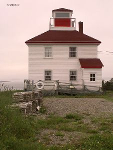 The second lighthouse is now an interpretive center.