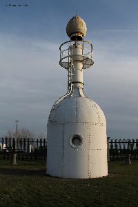 Close up of the bottle light.
