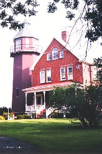 Lighthouse and quarters.