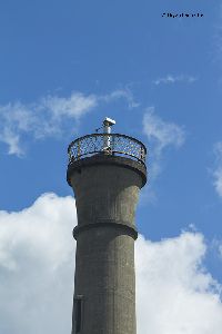 Top section of the Brewerton Rear Range Lighthouse.