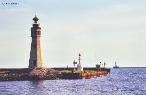 Main, Bottle, and Breakwater lights.