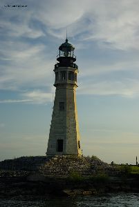 The front side of the lighthouse.