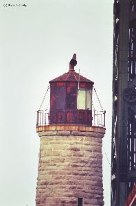 Close up of the lantern room.