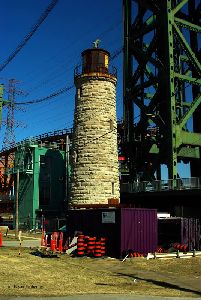Backside of the tower.