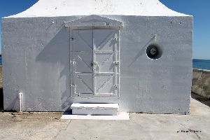Doors leading into the tower.