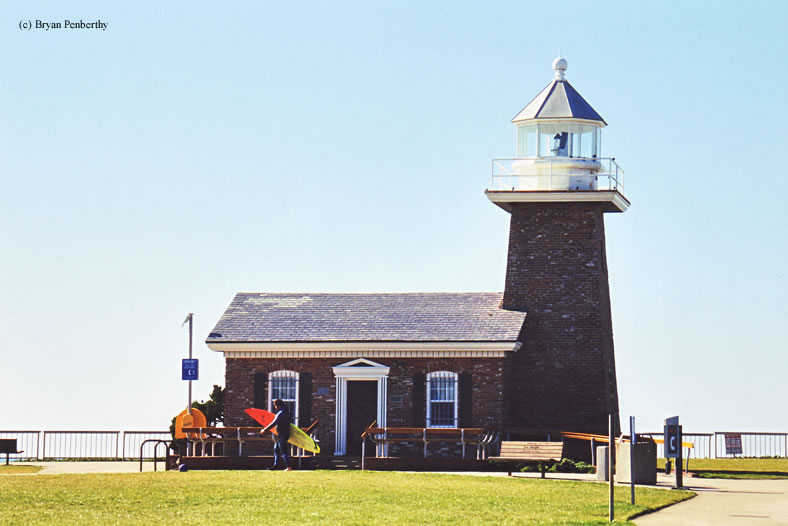 Photo of the Santa Cruz Lighthouse.