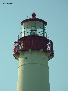 Close up of the lantern room.