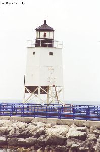 Another close up shot of the lighthouse.