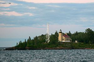 Sunset at the lighthouse.