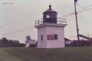 Looking south at the lighthouse.