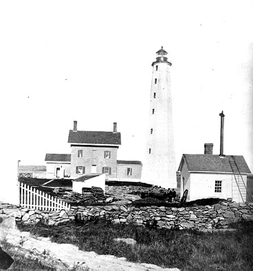U.S. Coast Guard Archive Photo of New London Harbor Lighthouse