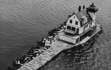 U.S. Coast Guard Photo of the Rockland Breakwater Light