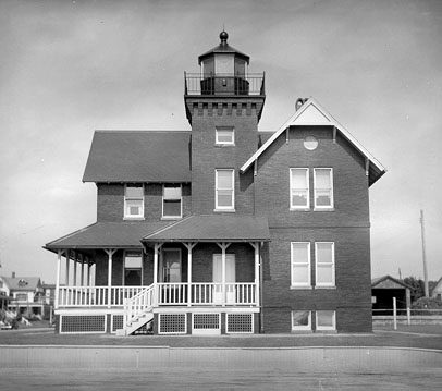 U.S. Coast Guard Archive Photo of the Sea Girt Lighthouse
