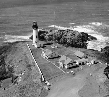 U.S. Coast Guard Archive Photo of the Yaquina Head Lighthouse