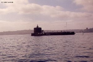 Pulling away from the fort.