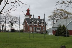 The lighthouse from the gate.