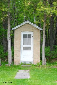 The privy.