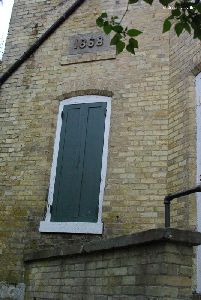 Close up of a window.