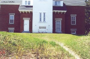 "1896" cast into the bricks.