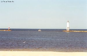 The lighthouse and the alternate light.
