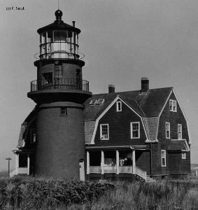 Gay Head Lighthouse and 1902 keeper