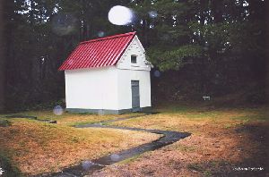 Oil house / outbuilding on the grounds.