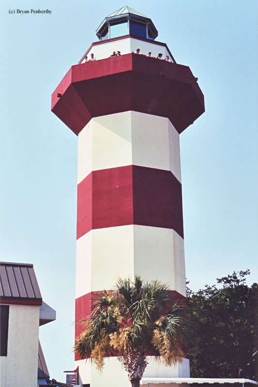 Photo of the Harbour Town Lighthouse.