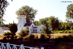 Distant shot of the lightstation.