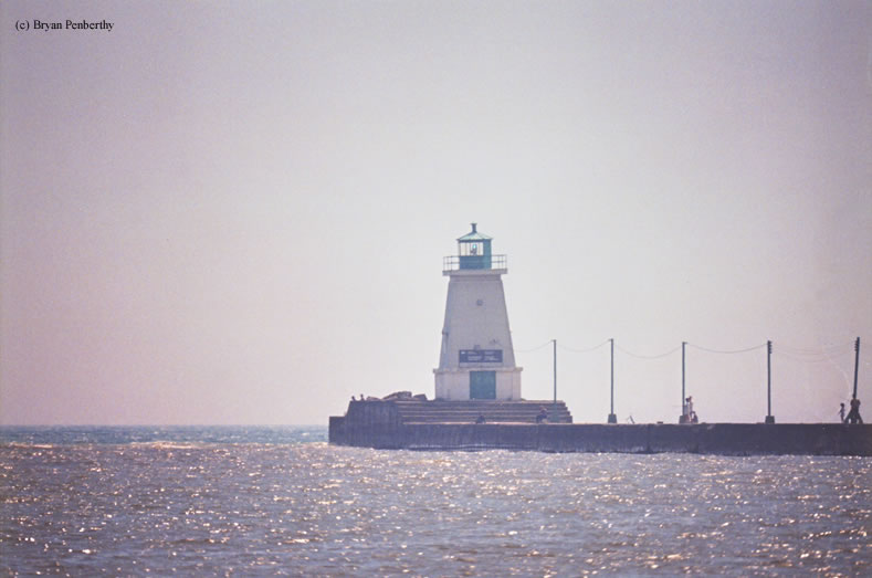 Photo of the Port Maitland Lighthouse.
